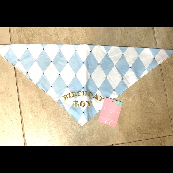 Francesca’s Collections Birthday Boy Bandana - Picture 6 of 8